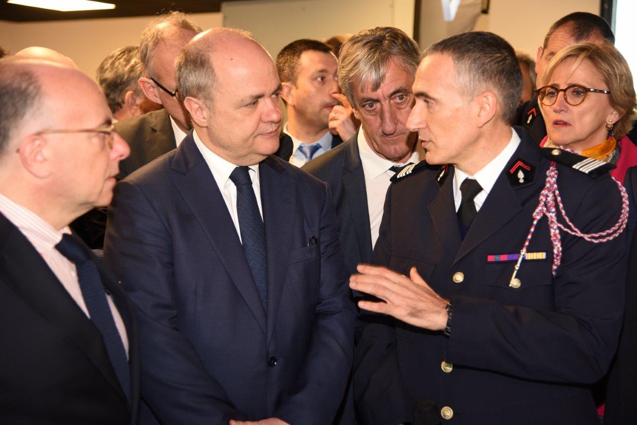 Nîmes-Garons, inauguration du SECOAS de Valabre