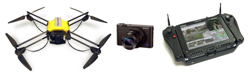 Photo de drone modèle U130 de NOVADEM