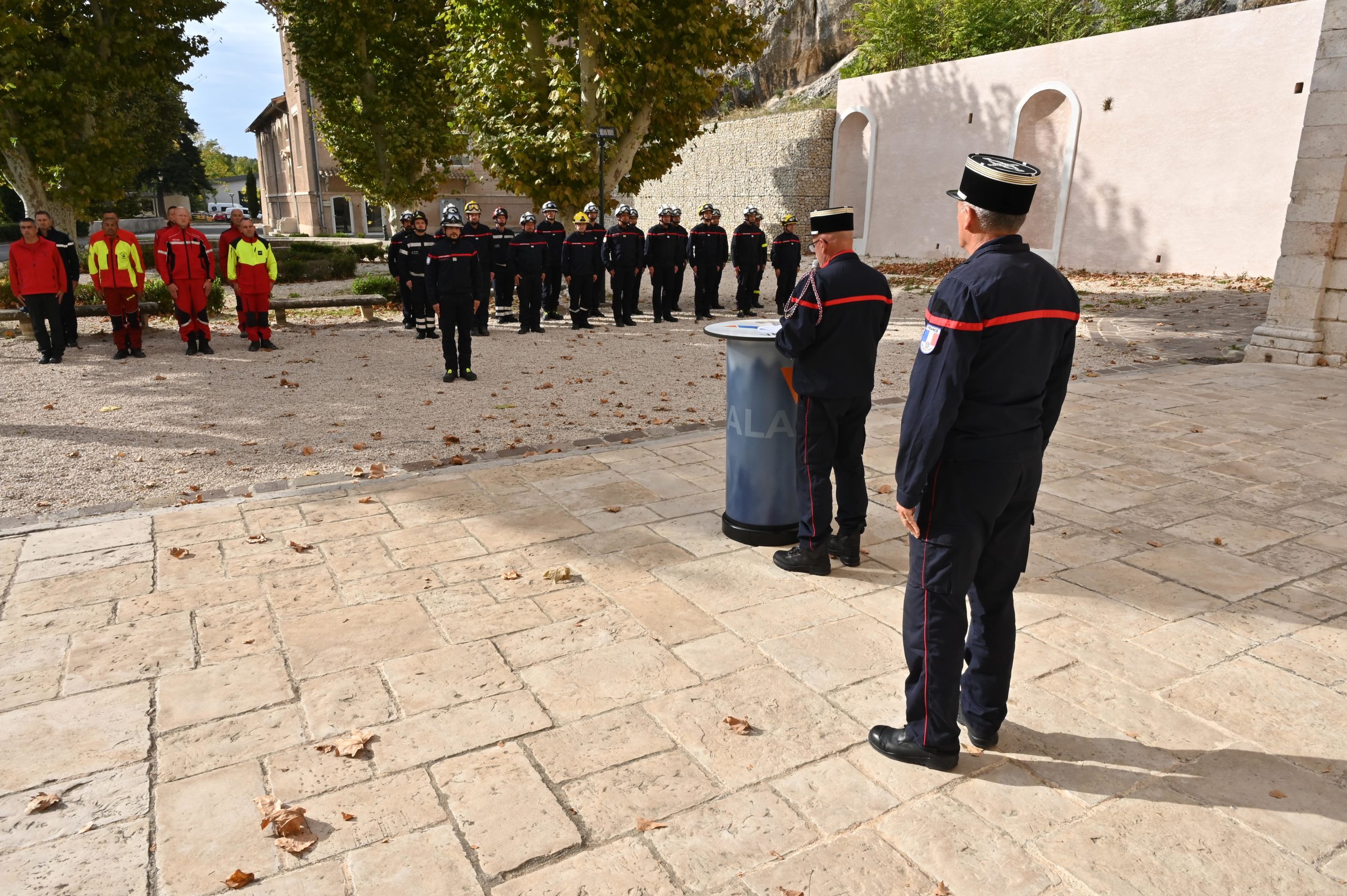 Remise de médailles pour les équipes USAR & Cyno