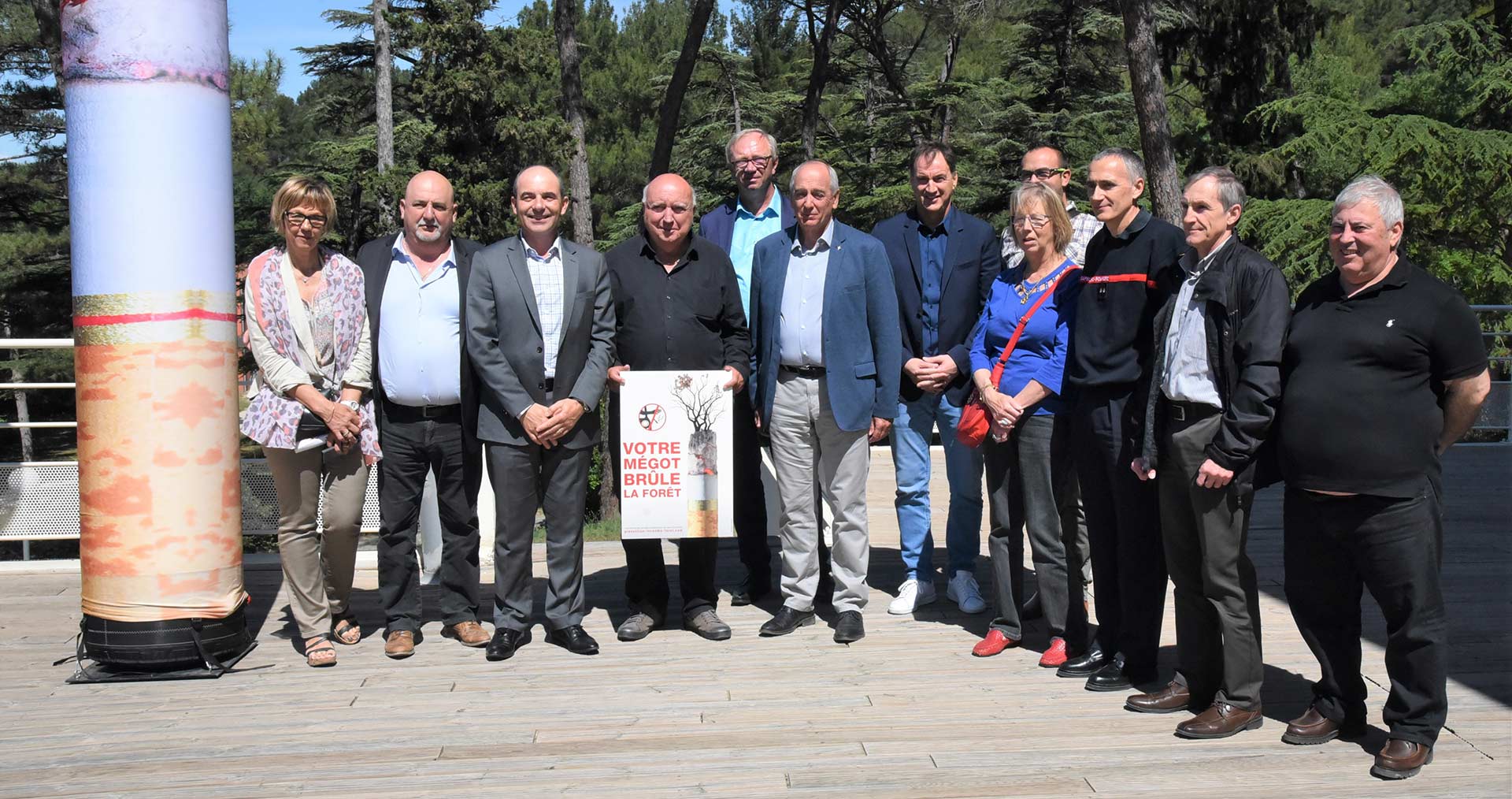 L’Entente de Valabre et la Fédération Nationale des Buralistes en Campagne contre le jet de mégots