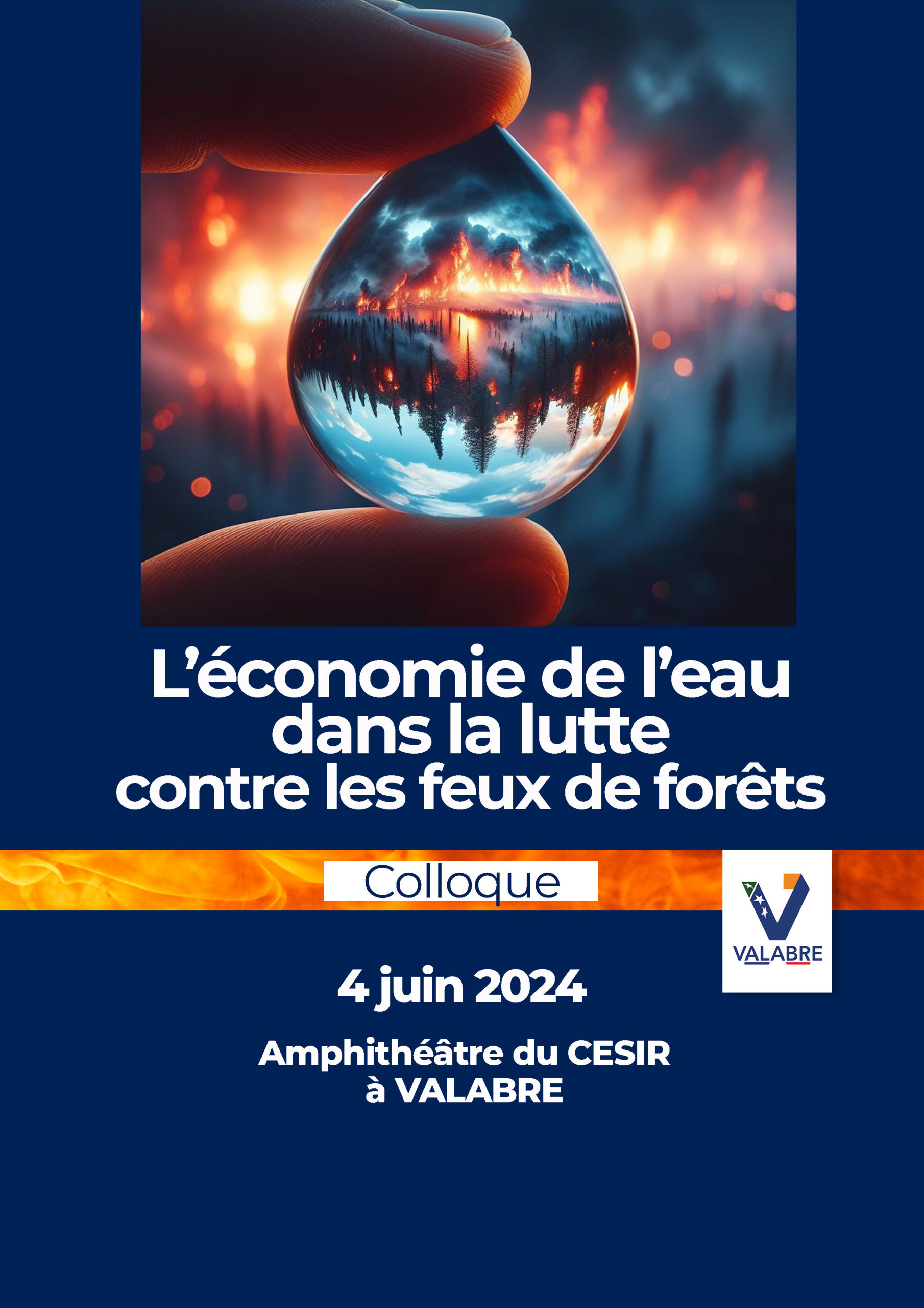 💧Colloque : Économie de l’Eau dans la Lutte contre les Feux de Forêt 🔥